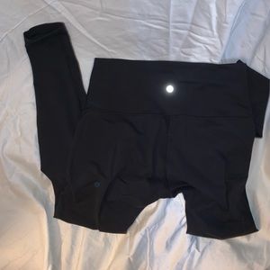 LULULEMON WUNDER UNDER SIZE 12 HIGH WAISTED